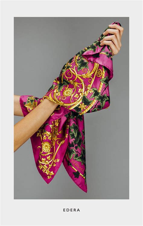 versace scarf women